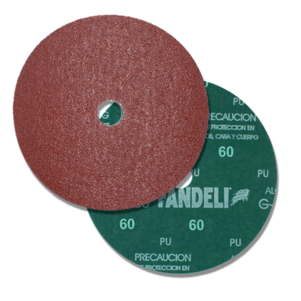 00391-50pack - Fandeli - Discos fibra G-88 Plus - Grano 120 - 5"