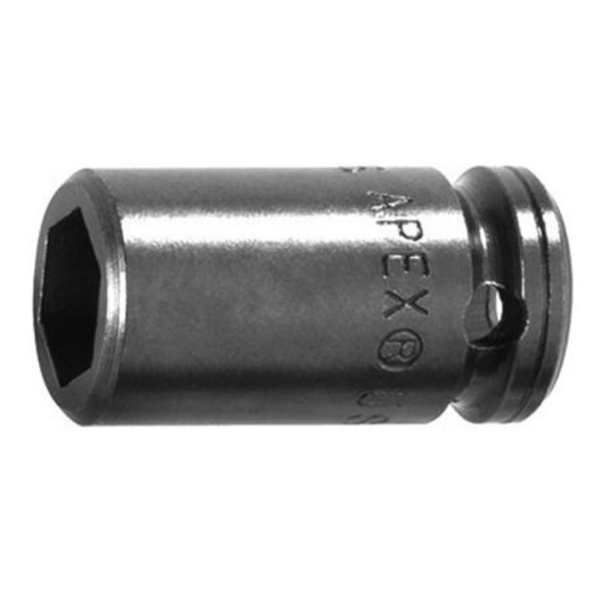 10MM13 - Apex - Dado de impacto métrico - Hex 10mm x Cuadro de 3/8" - Largo long. 31.7 mm