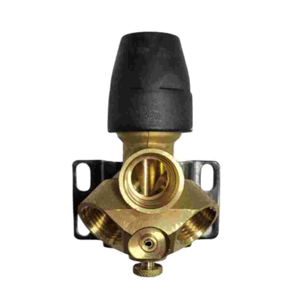 2811102480 - AIRnet - Niple para montarse en la pared - NPT hembra - Entrada AIRnet en extremo D20 - Salida roscada de 1/2"