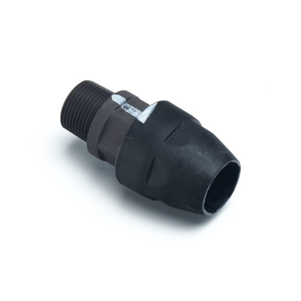 2811221880 - AirNet - Acople de conexión NPT macho de aluminio D25 x 1"