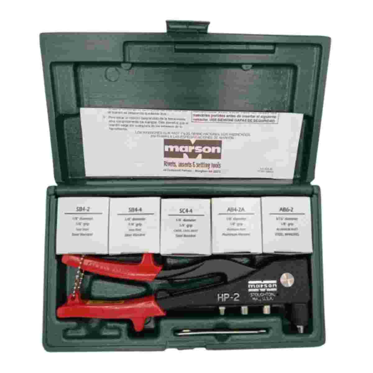 MA-39001 - Marson - Kit De Remachadora Profesional - HP-2