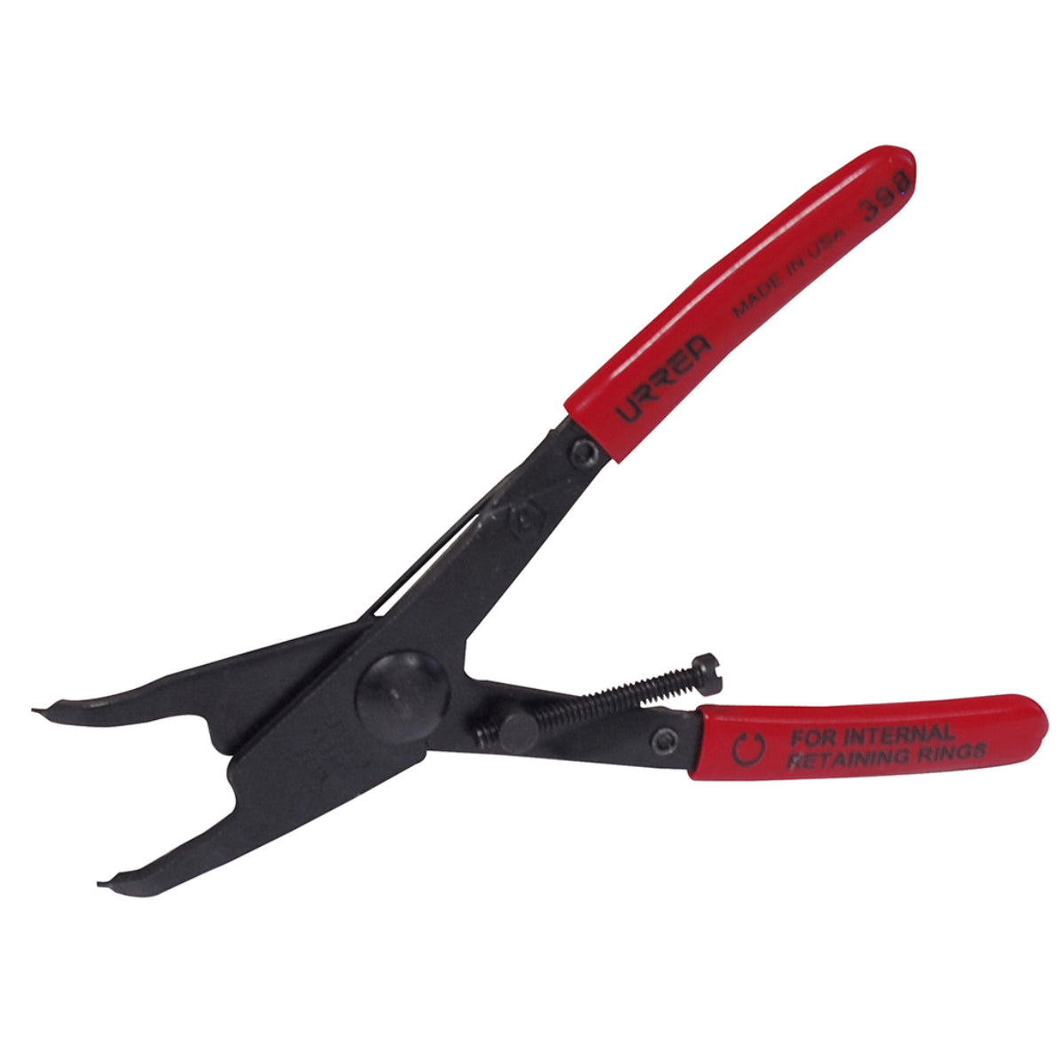 3989-U - Urrea - Pinza de anillos de retención fijas interiores áng 90°