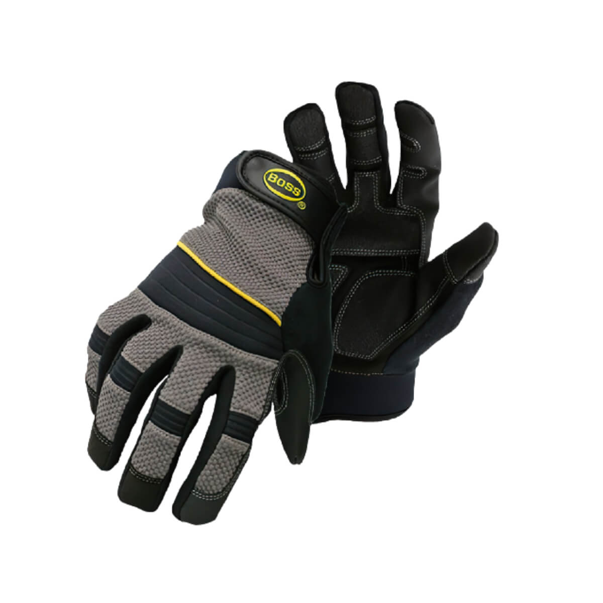 5200M - Boss - Guantes utilitarios resistentes - Talla: Mediano/M/8/