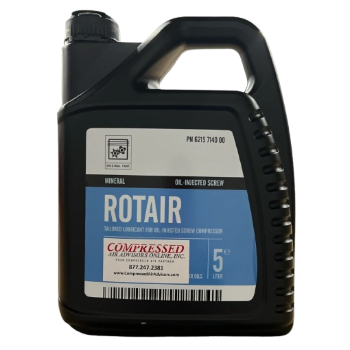 6215714000 - Chicago Pneumatic - Aceite Rotair: 5 Litros, botella, grado SAE 15, grado de viscosidad ISO 46