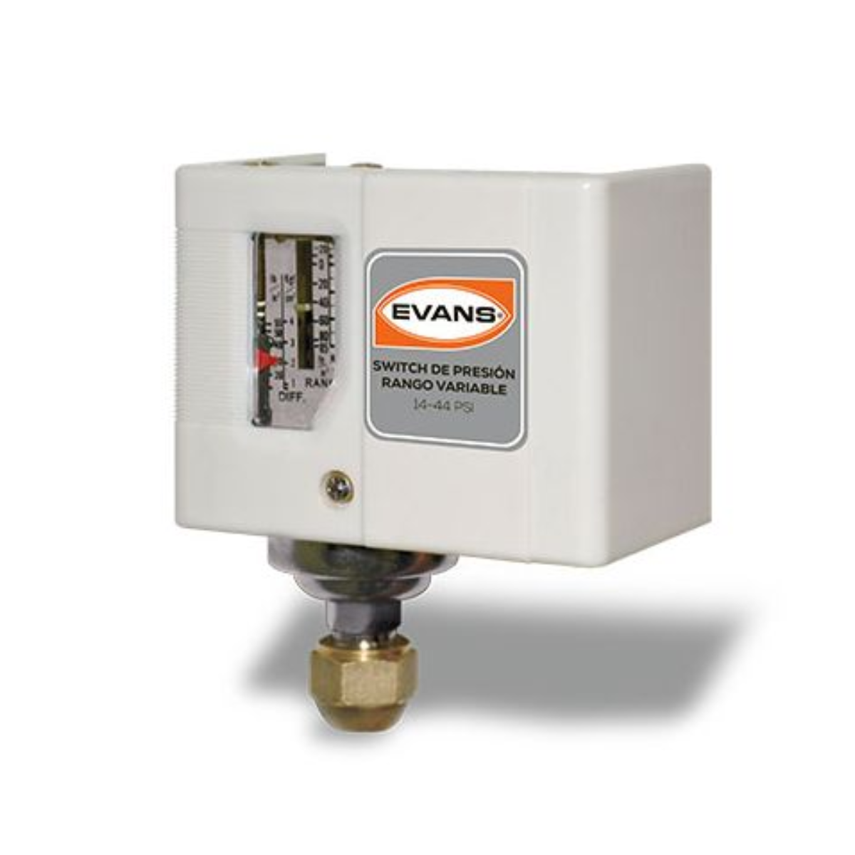 AB-SP-PRO10 - Evans - Switch de presión rango variable - Presostato de precisión con rango de 1-10 kg/cm² (14-145 psi.)