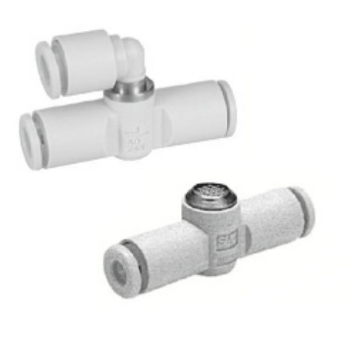 AQ240F-04-04 - SMC - Válvulas de escape rápido con conexión instantánea - Diam 4 - M5