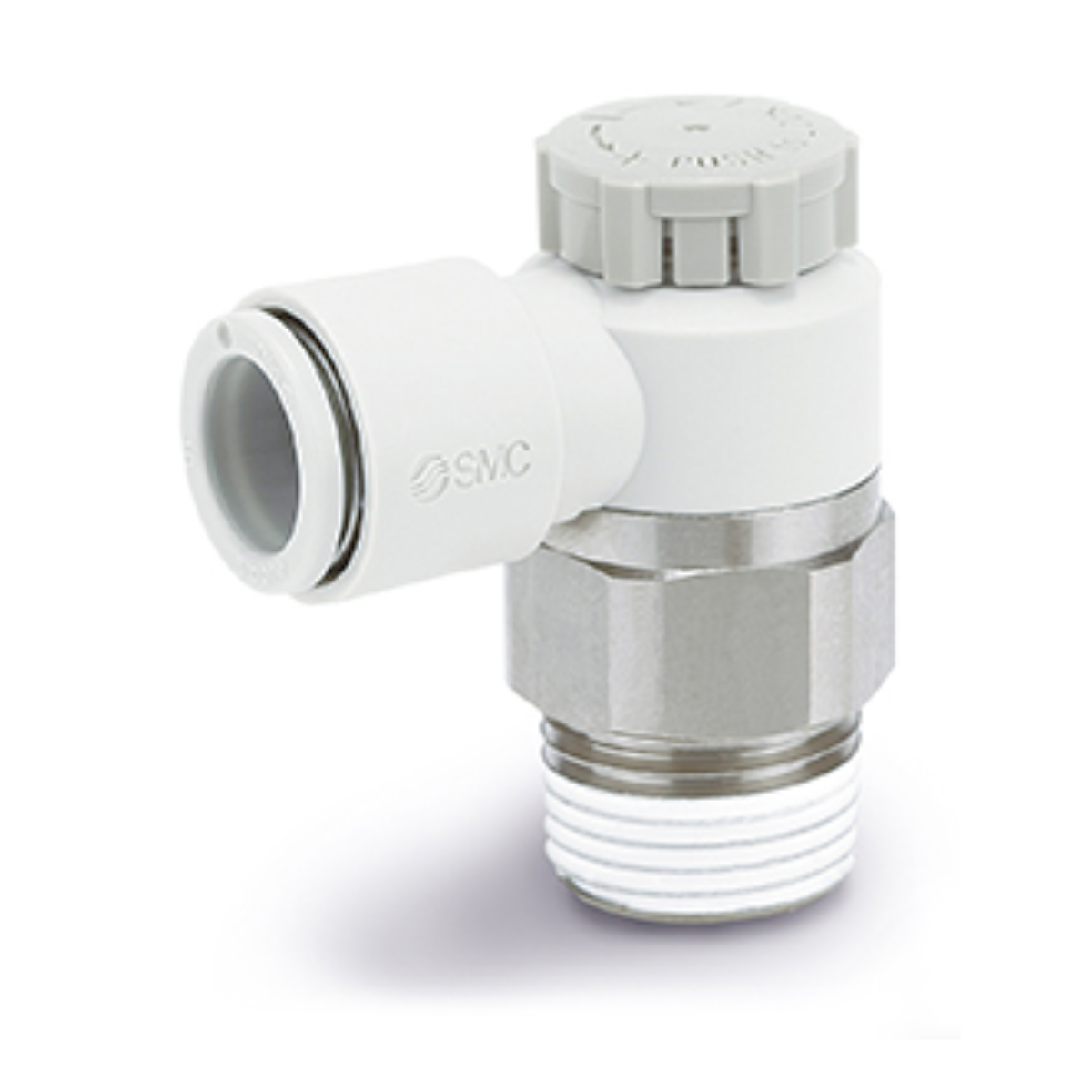 AS1201F-M5-06A - SMC - Control de flujo con conexión - 6mm