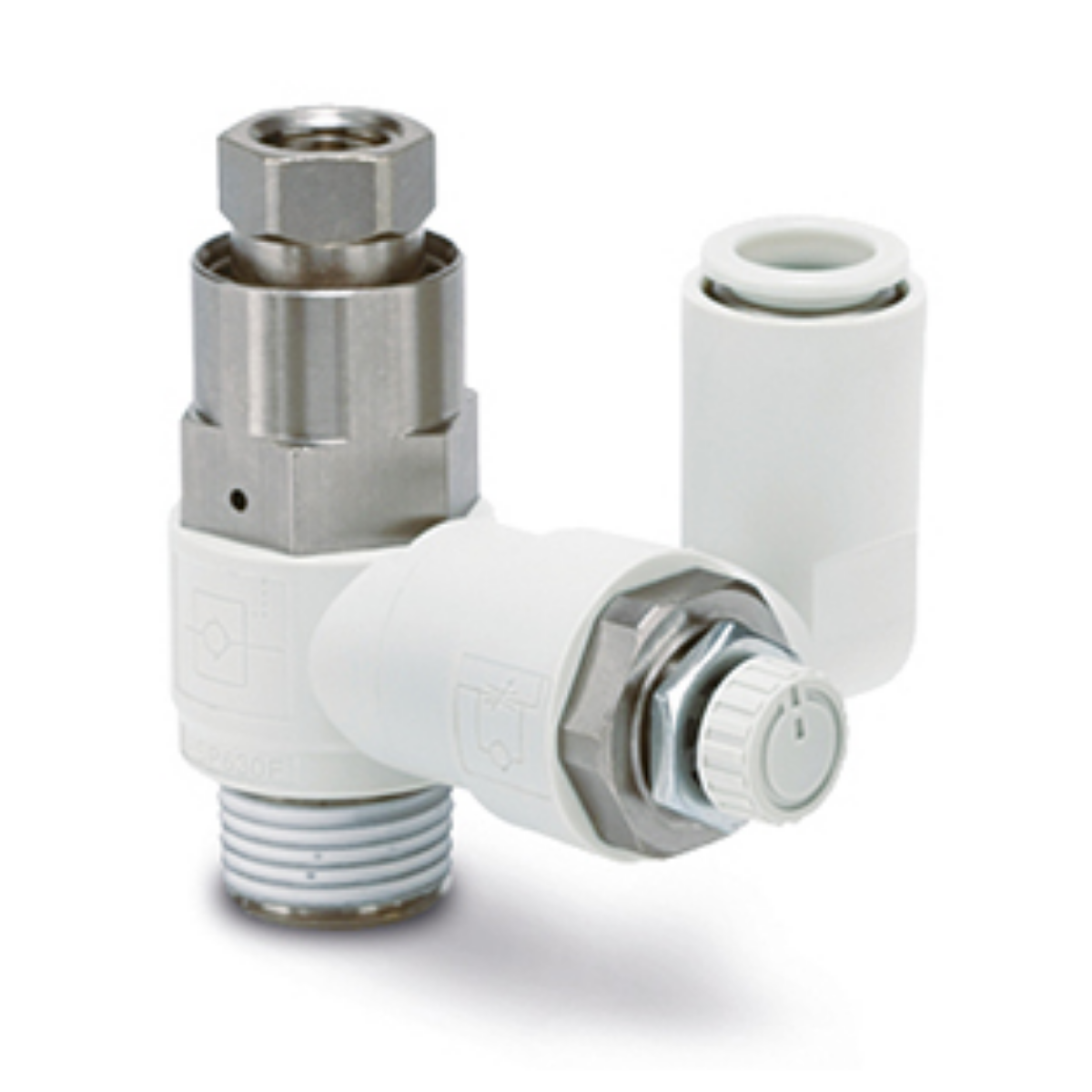 ASP630F-04-12S - SMC - Controlador de caudal - 1/2" estándar