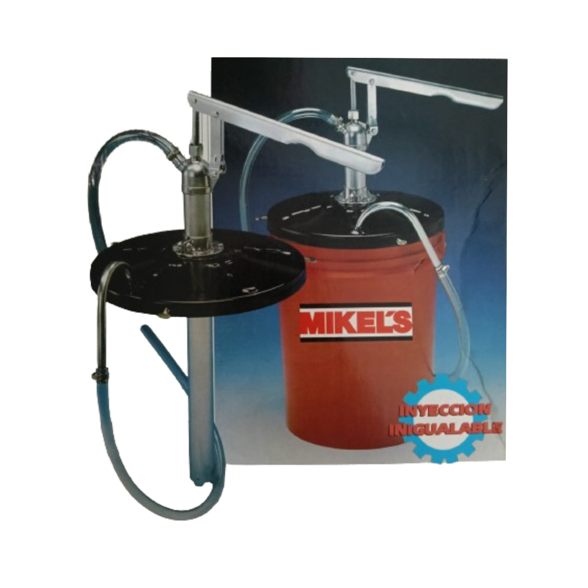 BEA-1 - Mikel's - Bomba extractora para aceite - Sistema de lubricación multifuncional para cubetas de 19 lt - Resistente a altas temperaturas