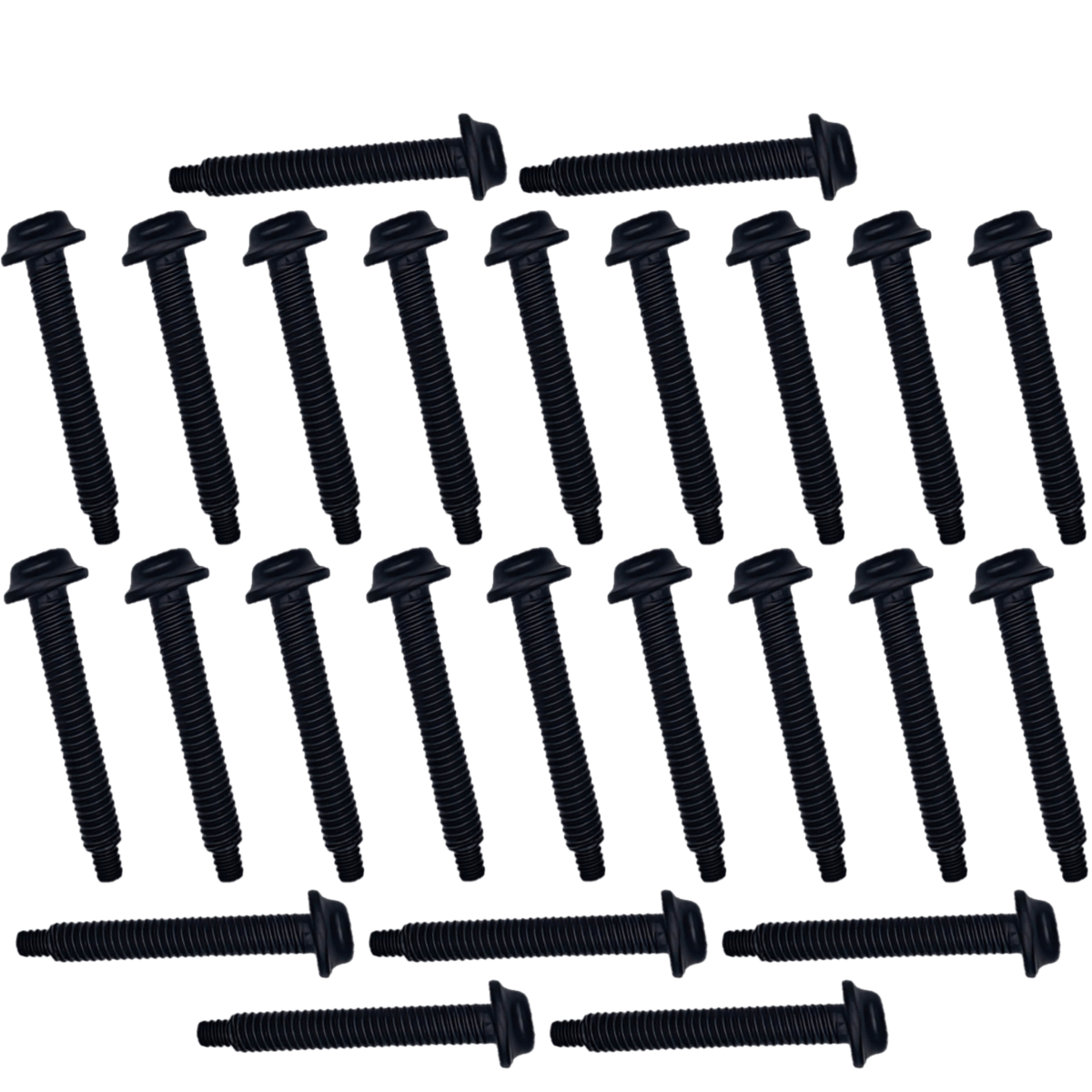 BT-DT20-32-25PACK - Huck - Paquete - Perno Bobtail 5/8" cabeza flanged, rango 2.00"-2.37", aleación de acero Grado 8