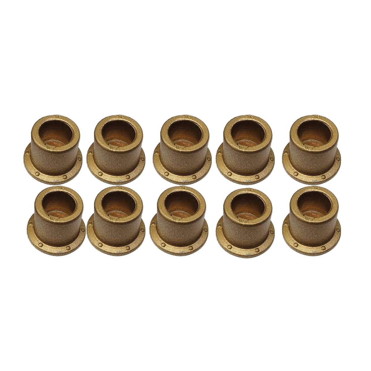 BTC8-R24BL-10PACK - Huck - Paquete - Collar BobTail 3/4 pulgadas - Brida con lengüeta de ajuste - Acero de grado 8, cromato trivalente teñido de zinc negro