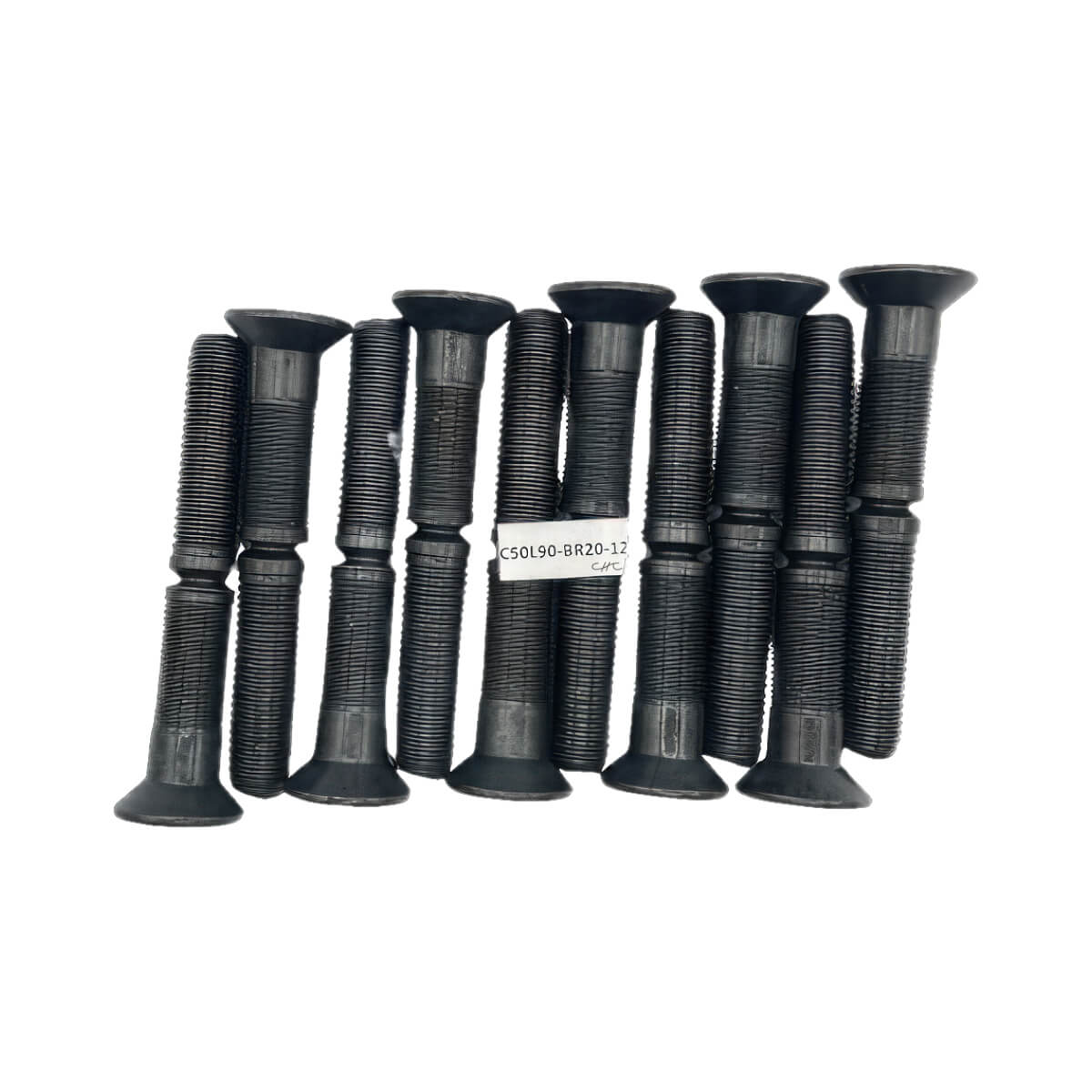 C50L90-BR20-12-10PACK - Huck - Paquete - Perno C50L 5/8" cabeza avellanada, rango 0.750"-1.000", acero al carbón