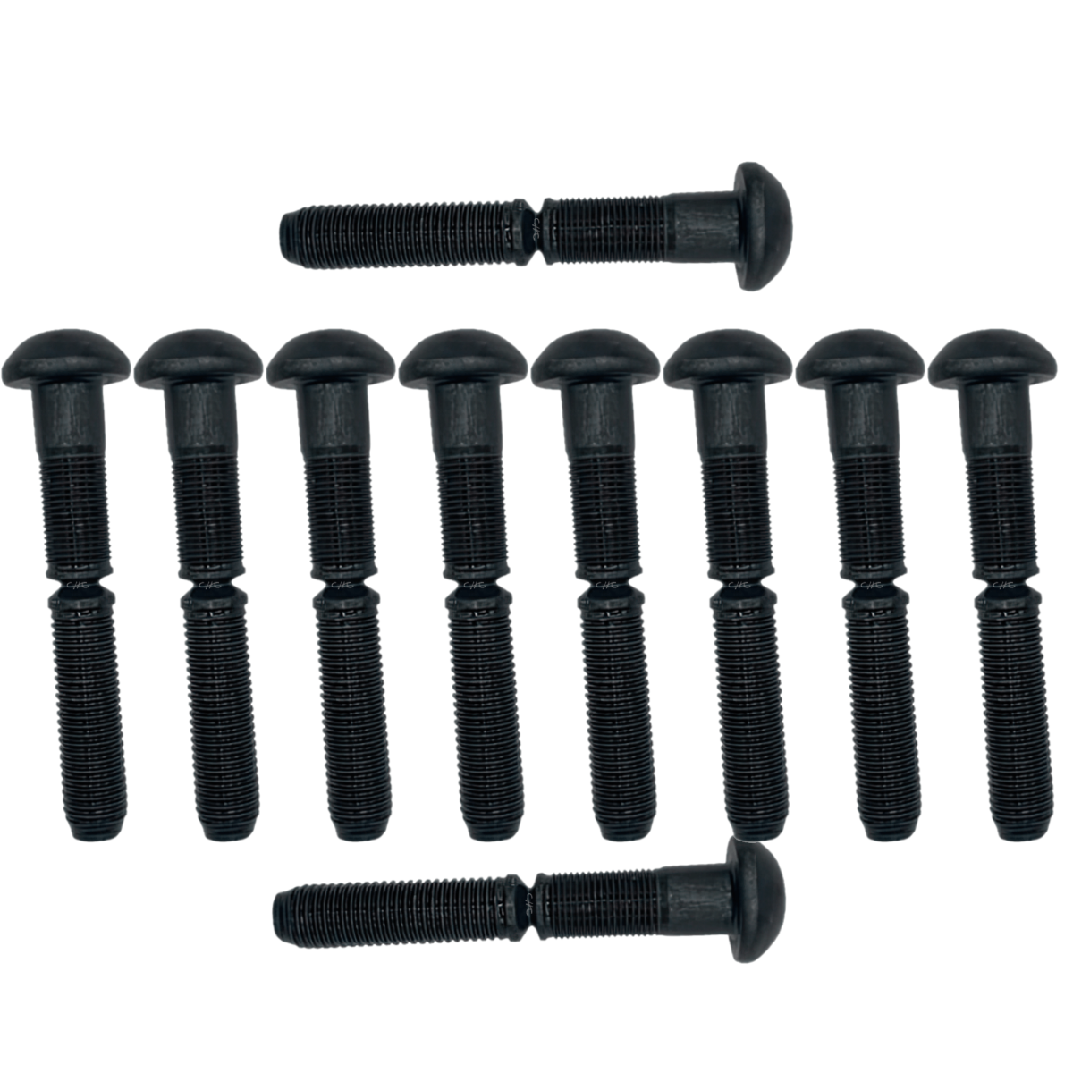 C50LR-BR20-12-10PACK - Huck - Paquete - Perno C50L 5/8" cabeza redonda, rango 0.750"-1.000", acero al carbón