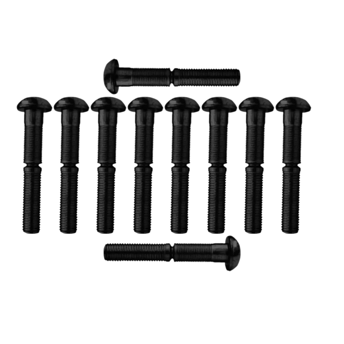 C50LR-BR24-20-10PACK - Huck - Paquete - Perno C50L 3/4" cabeza redonda, rango 1.250"-1.500", acero al carbón