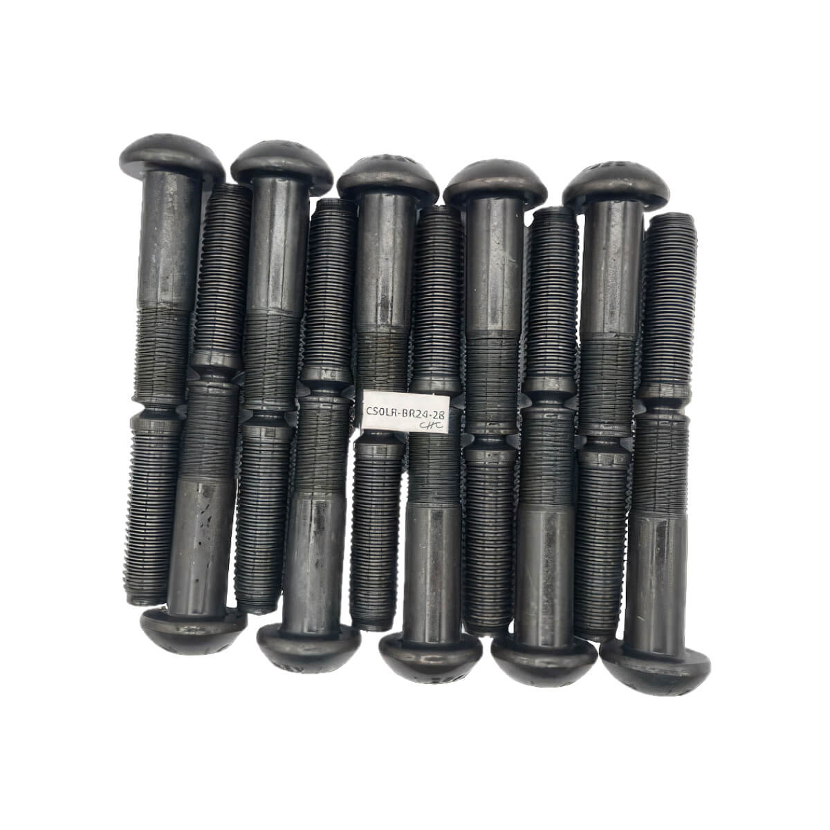 C50LR-BR24-28-10PACK - Huck - Paquete - Perno C50L 3/4" cabeza redonda, rango 1.750"-2.000", acero al carbón