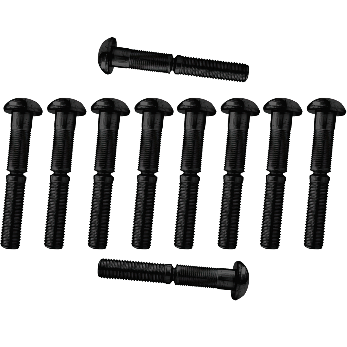 C50LR-BR24-36-10PACK - Huck - Paquete - Perno C50L 3/4" cabeza redonda, rango 2.250-2.500", acero al carbón