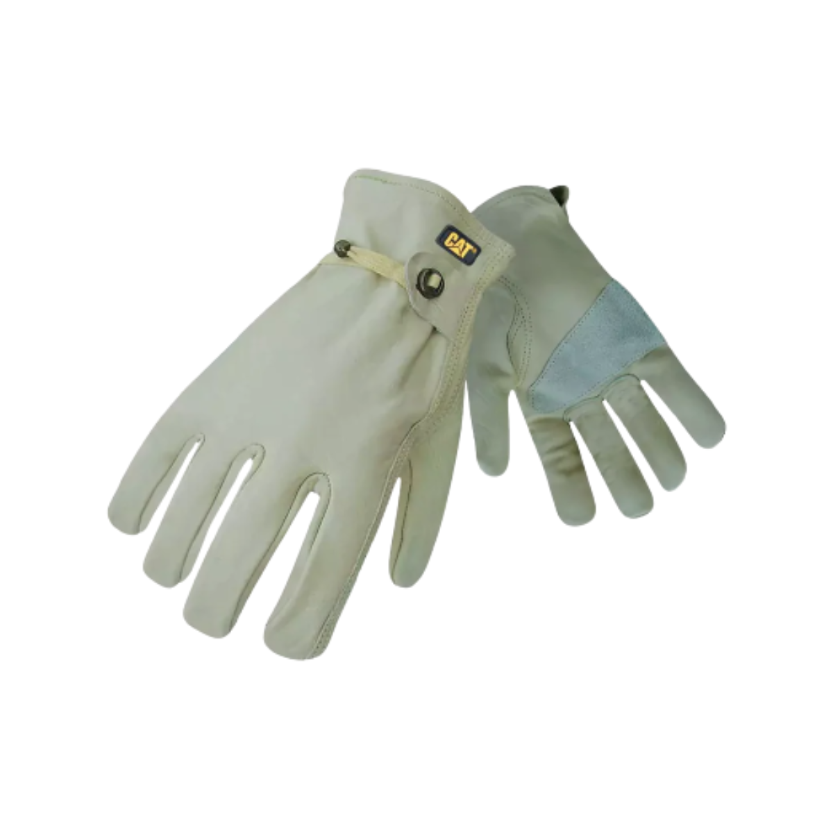 CAT012110M - CAT - Guantes de cuero de piel de vaca de grano- Talla: M/8/M