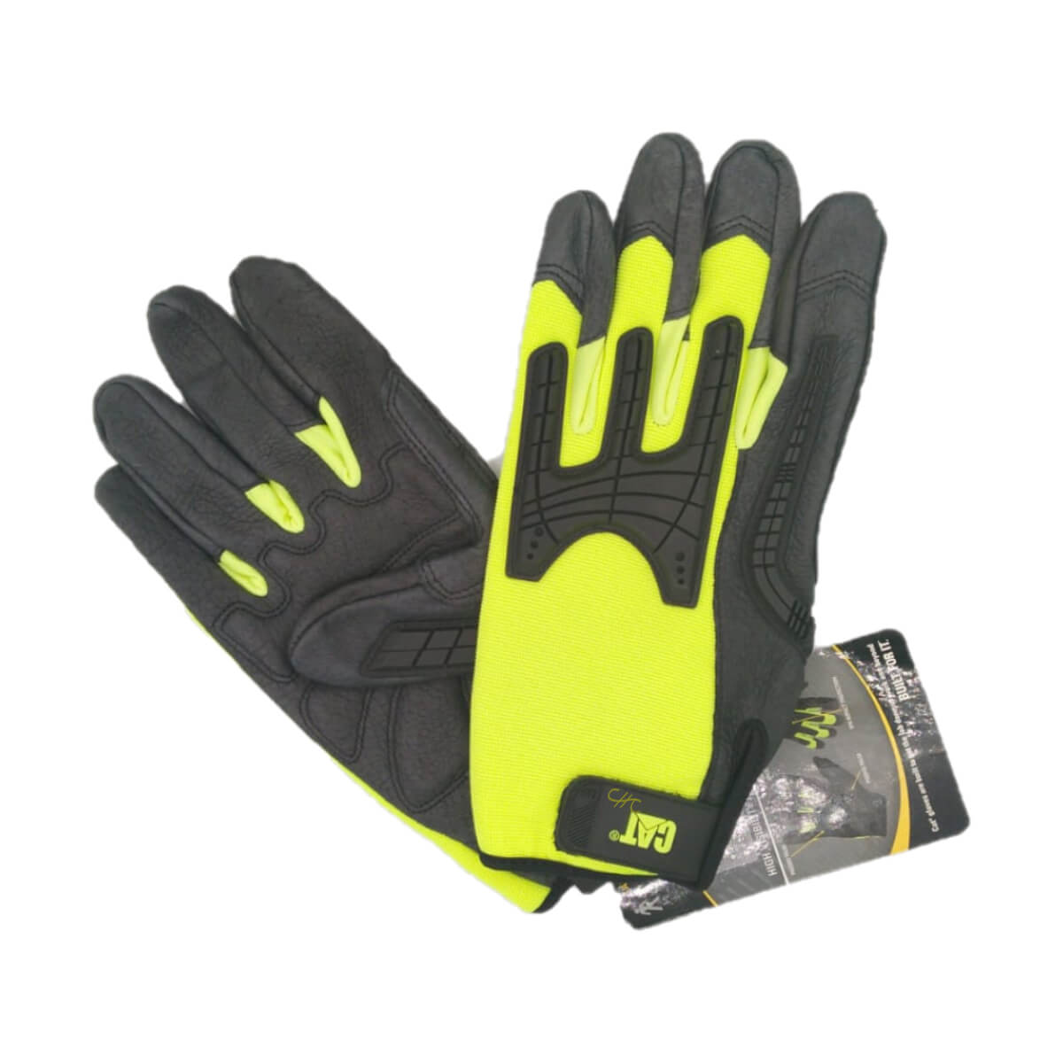 CAT012220L - CAT - Guantes de piel de cerdo para uso de impacto - Talla: L/8/G