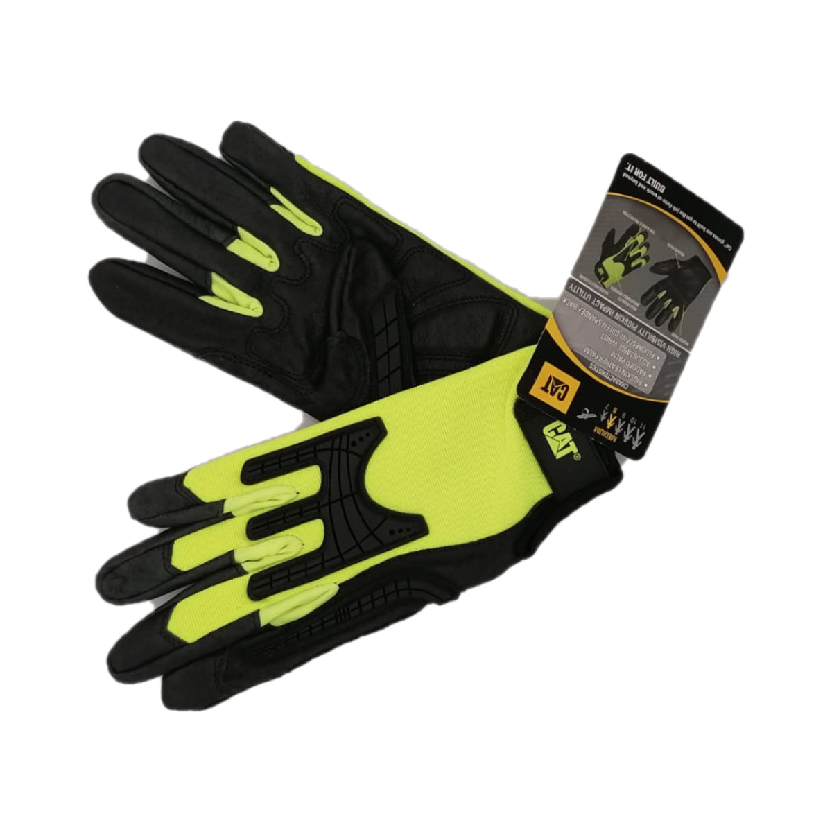 CAT012220M - CAT - Guantes de piel de cerdo para uso de impacto - Talla: M/8/M
