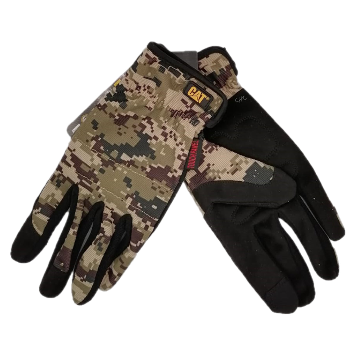 CAT012270L - CAT -Guantes sintéticos cameo digital y palma touchscreen -Talla: L/9/G
