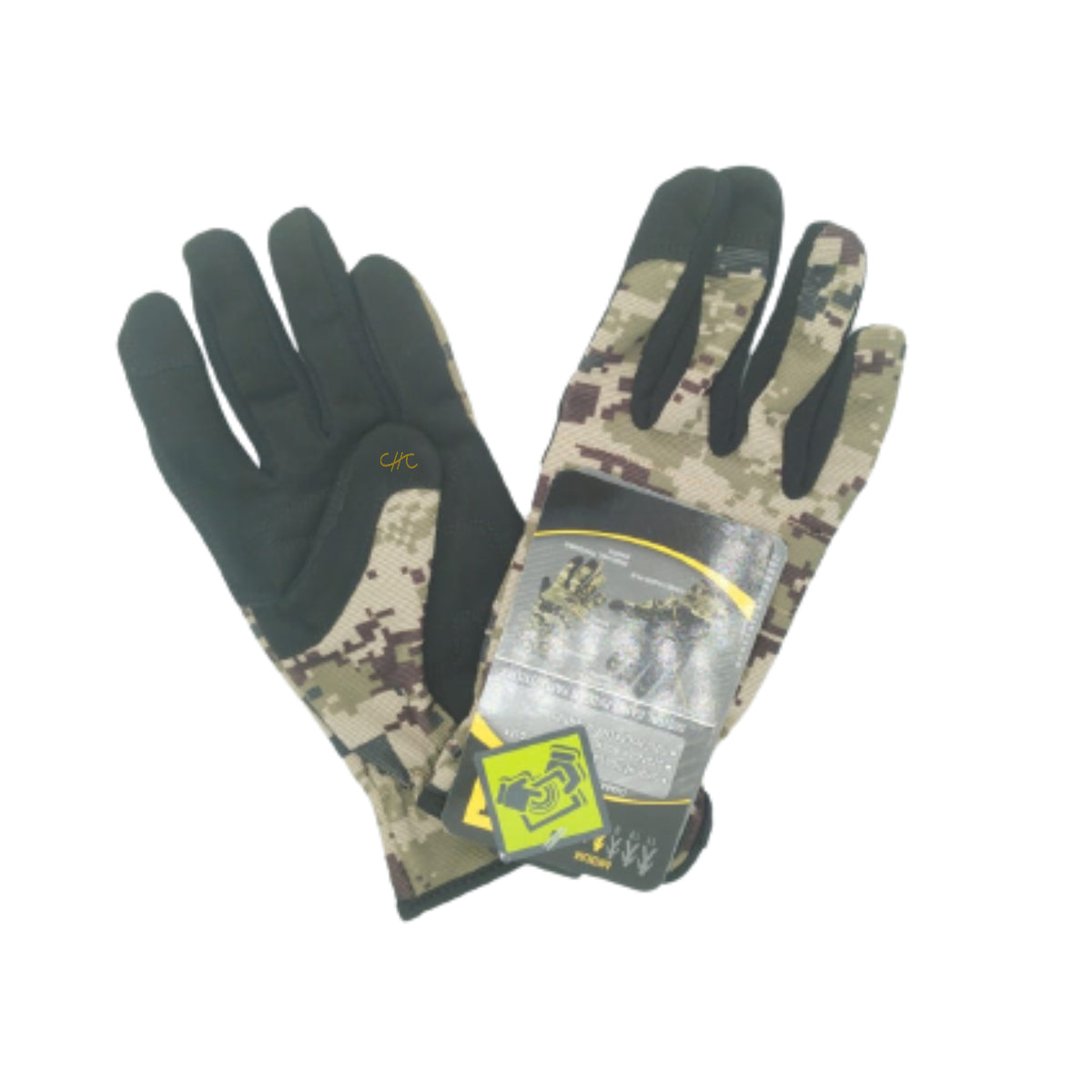 CAT012270M - CAT - Guantes sintéticos cameo digital y palma touchscreen - Talla: M/8/M