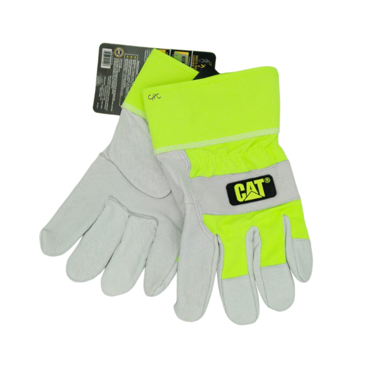CAT013103L - CAT- Guantes De Palma De Piel - Talla: L/9/G