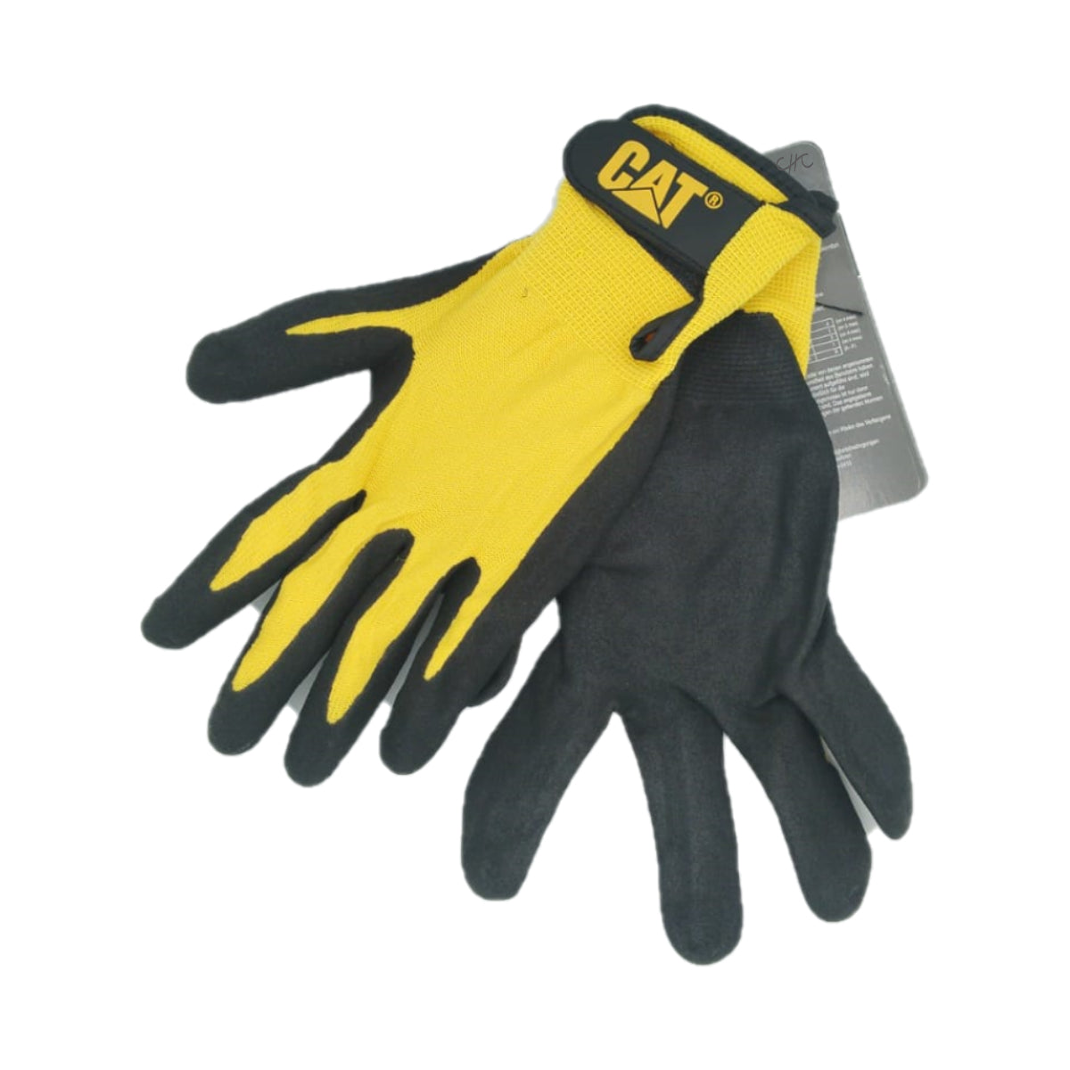 CAT017416J - CAT - Guantes tejidos de nylon con espuma de nitrilo celular - Talla: XL/10/XG
