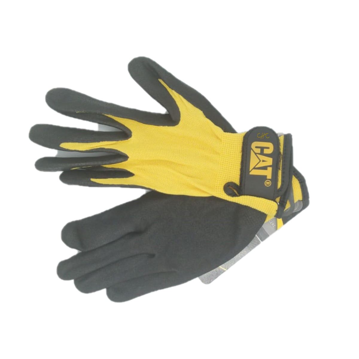 CAT017416M - CAT - Guantes tejidos de nylon con espuma de nitrilo celular - Talla: M/8/M