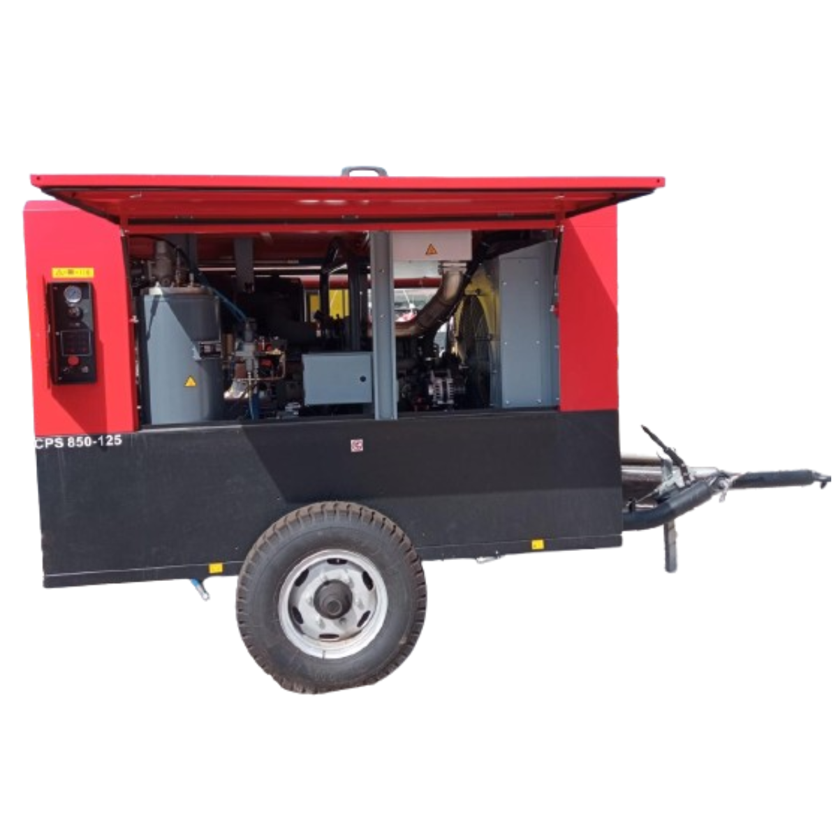 CPS 850-125 - Chicago Pneumatic - Compresor de Aire - 833 (cfm) - 125 (psi) - Cummins - 194 (KW) - 2685 (kg)