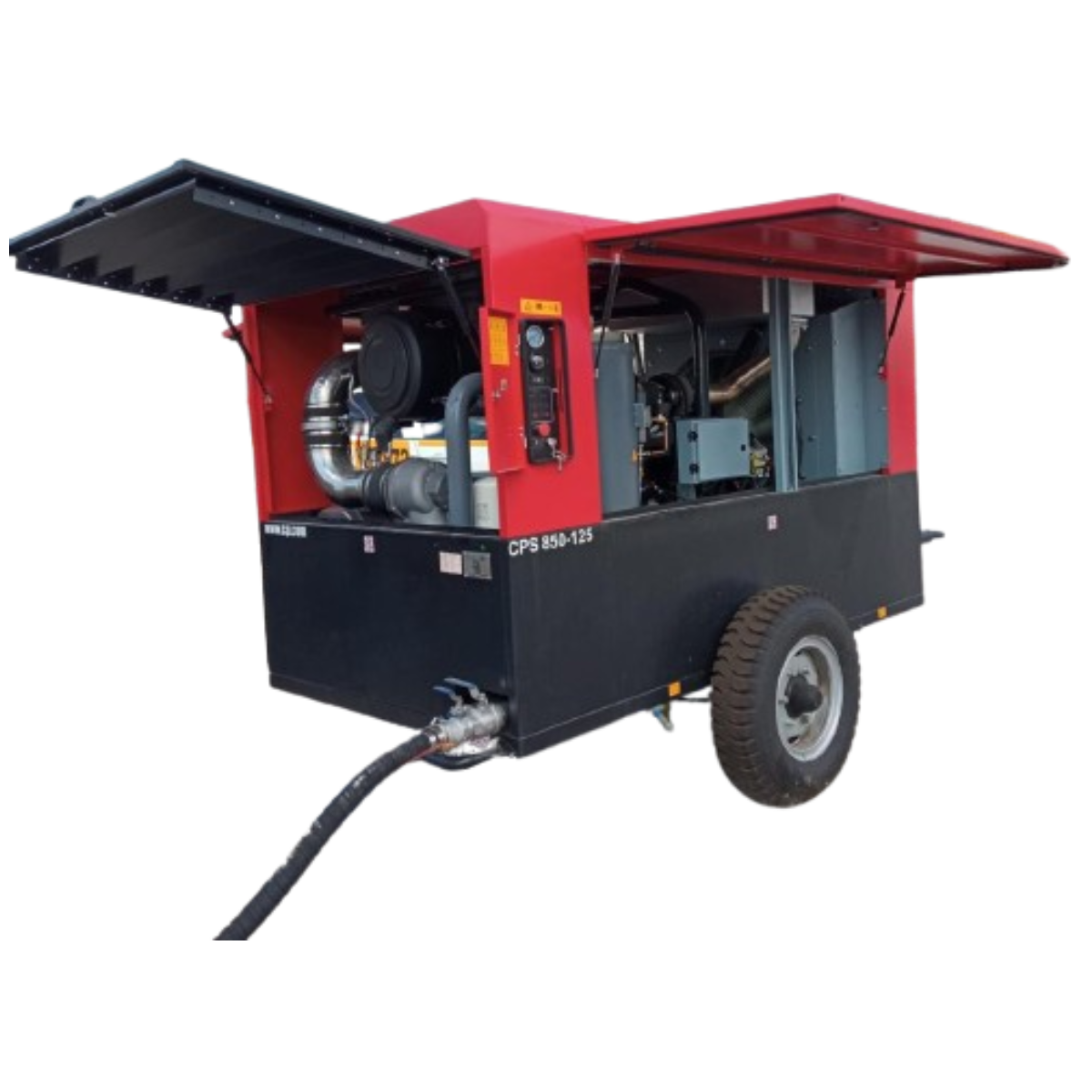 CPS 850-125 - Chicago Pneumatic - Compresor de Aire - 833 (cfm) - 125 (psi) - Cummins - 194 (KW) - 2685 (kg)