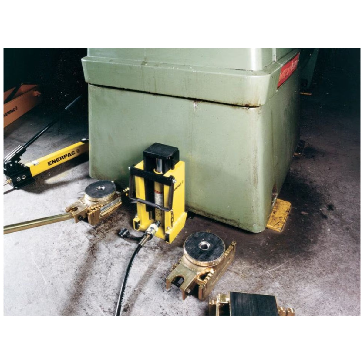 ER80 - Enerpac - Patín de carga de rodillos de cadena - 80 Ton Capacidad