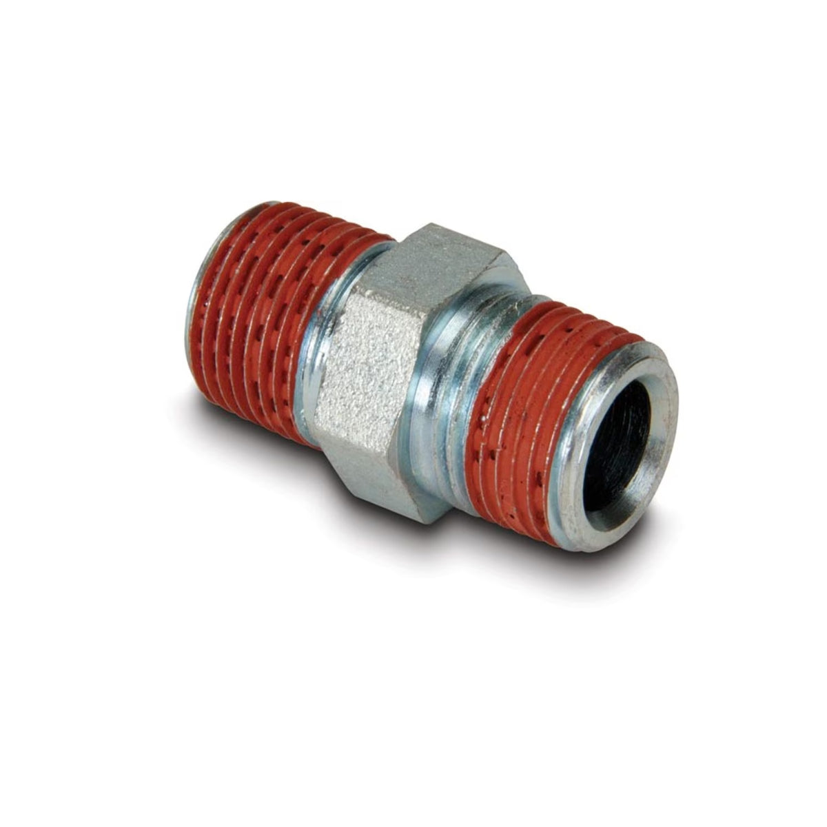 FZ1617 - ENERPAC - Accesorio de alta presión - Boquilla hexagonal - Presión máxima de funcionamiento de 10 000 psi - Conexión de macho NPTF de 3/8" a macho NPTF de 3/8"