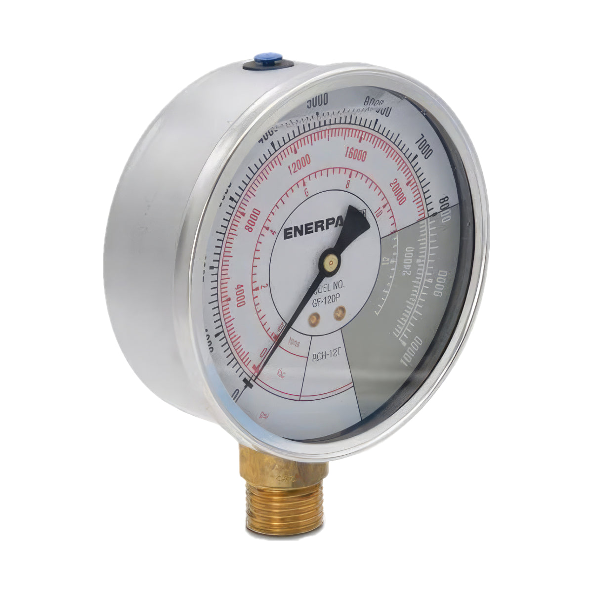 SCH121H - Enerpac - Conjunto Hidráulico de 12 Toneladas - Cilindro hidráulico hueco y conjunto de bomba manual - 12 Ton, 1.63 pulg Carrera