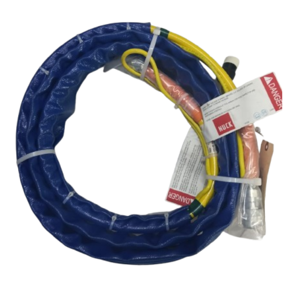 HAY12-ECA33 - Huck - Conjunto De Manguera - Línea Doble - 12 Pies - Manga Protectora