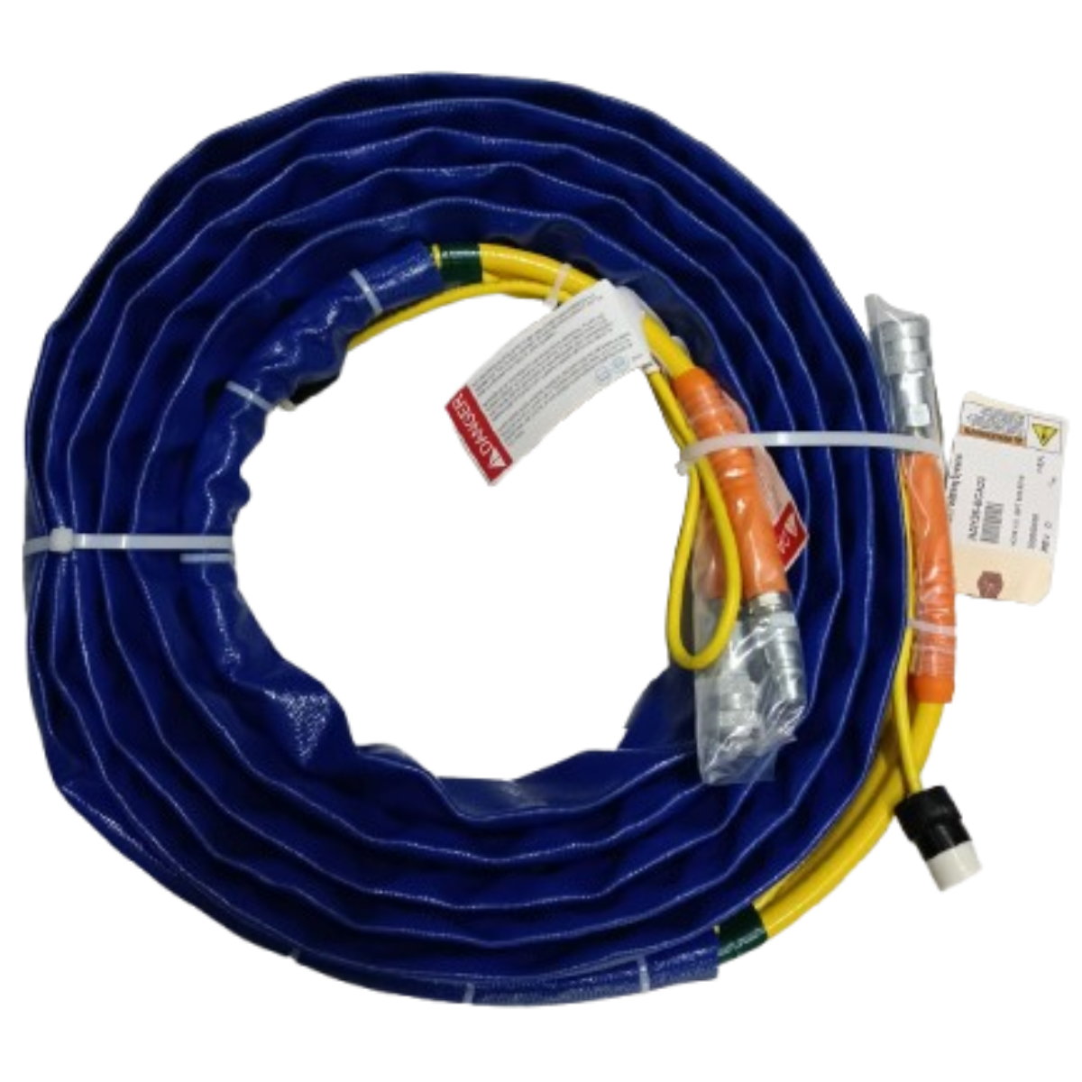 HAY26-ECA33 - Huck - Conjunto De Manguera - Línea Doble - 26 Pies - Manga Protectora