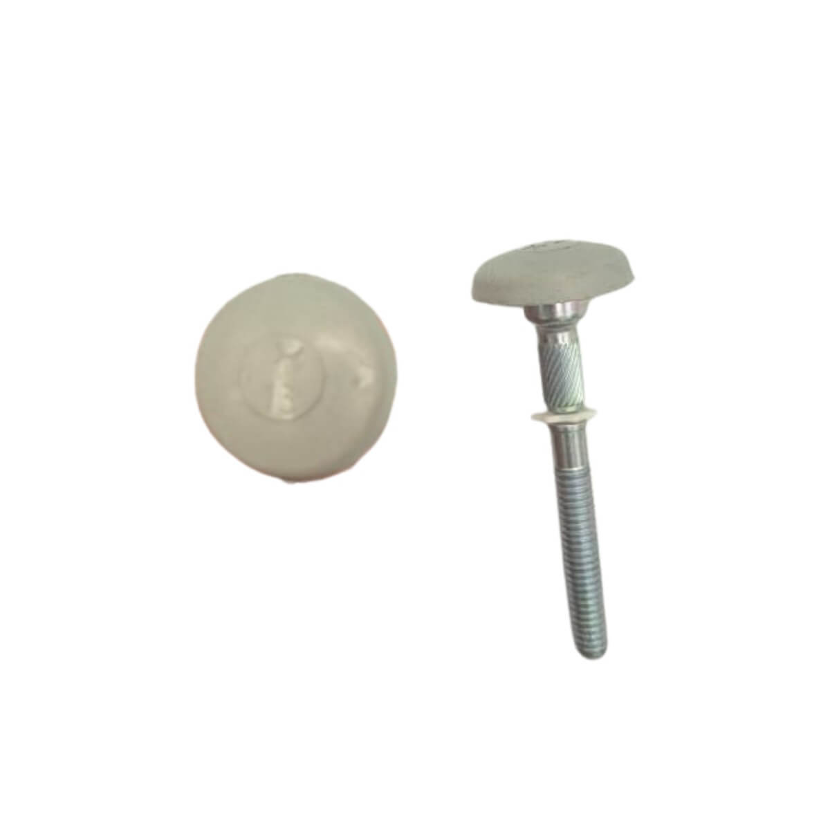 HLPMG-R12-13PL - Huck - Perno Hucktainer 3/8" cabeza media encap. Gris, rango estándar 0.750-0.875, acero al carbón zincado