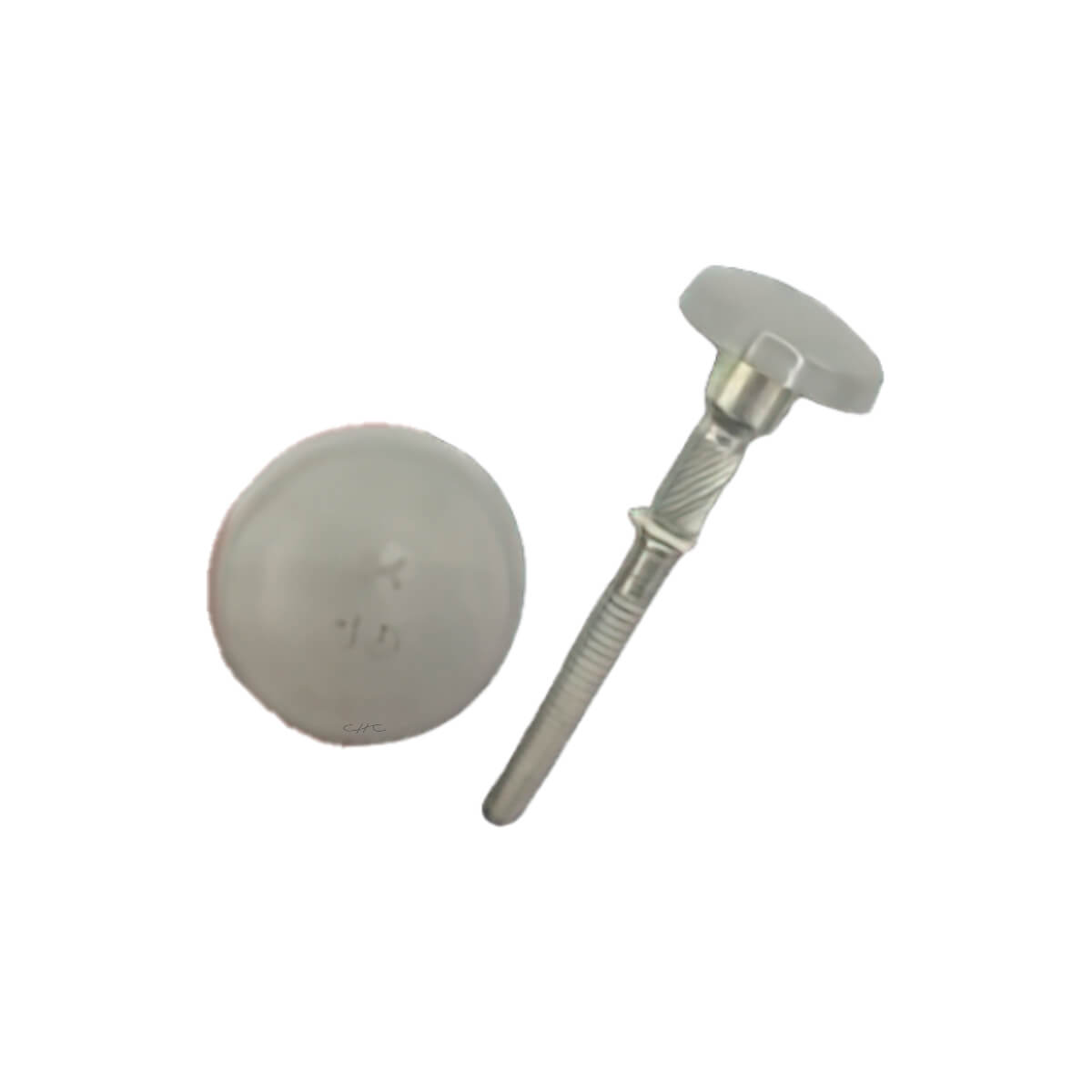 HLPMG-R12-15PL - Huck - Perno Hucktainer 3/8" cabeza media encap. Gris, rango estándar 0.875-1.000", acero al carbón zincado