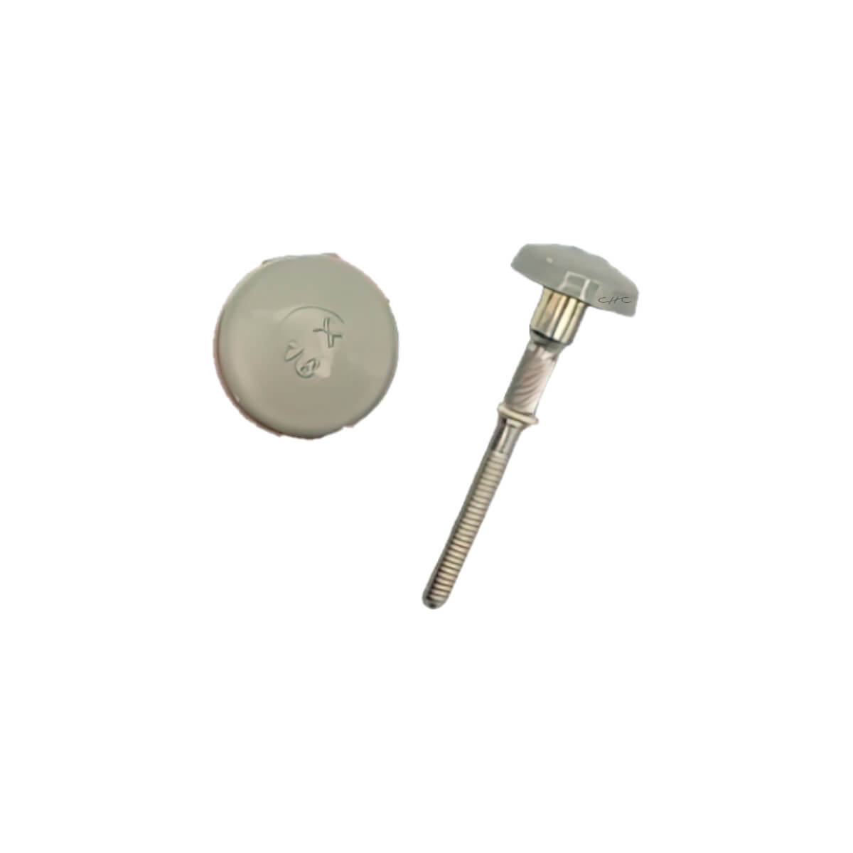 HLPMG-R12-16PL - Huck - Perno Hucktainer 3/8" cabeza media encap. Gris, rango estándar 0.937-1.062", acero al carbón zincado