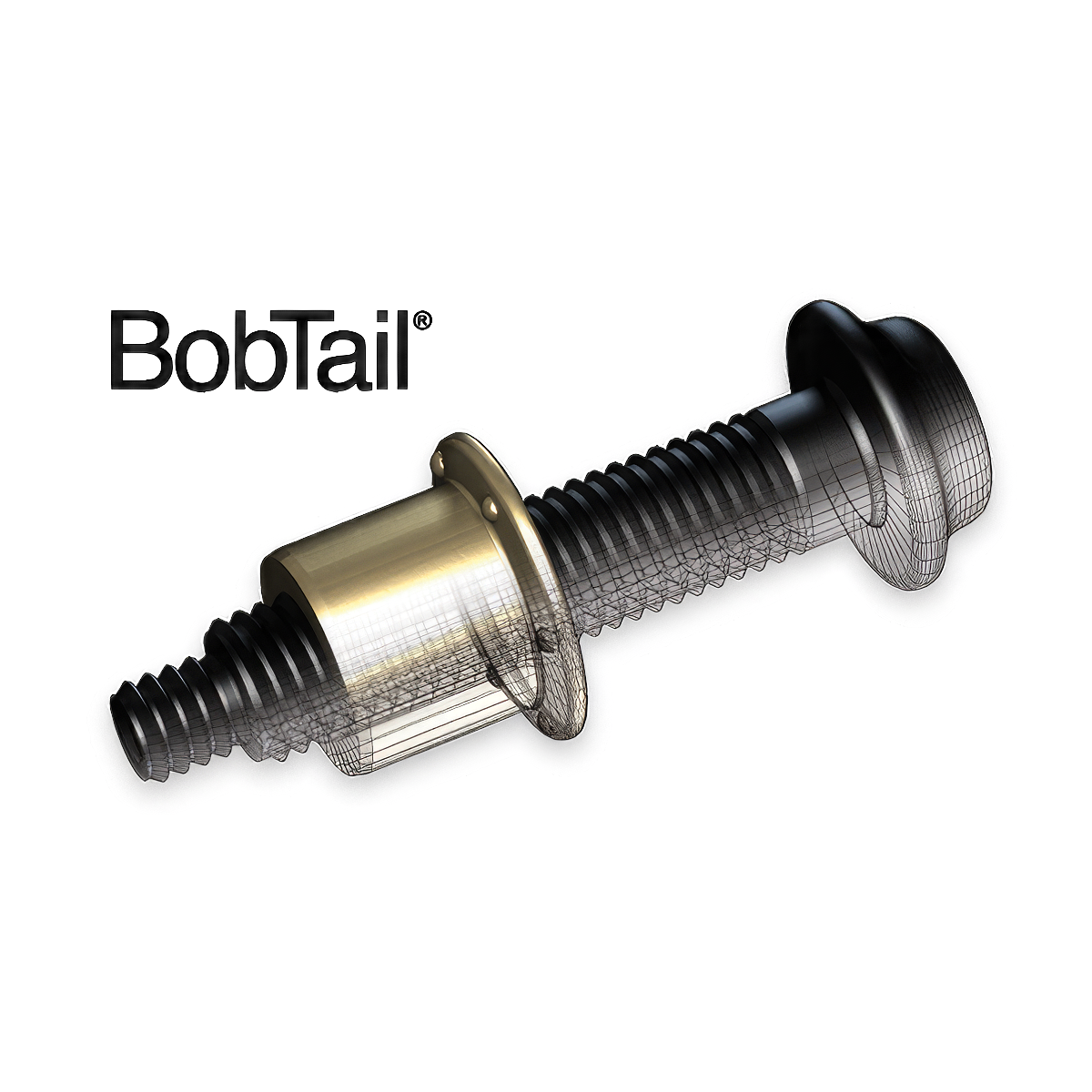 MBT-DT16-30-25PACK - Huck - Paquete - Perno Bobtail 16mm cabeza flanged, rango 25-35mm, aleación de acero clase 10.9