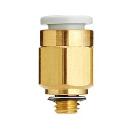 KQ2H07-U02A - SMC - Conexión instantánea - Recto macho hexagonal - 1/4" - Uni 1/4