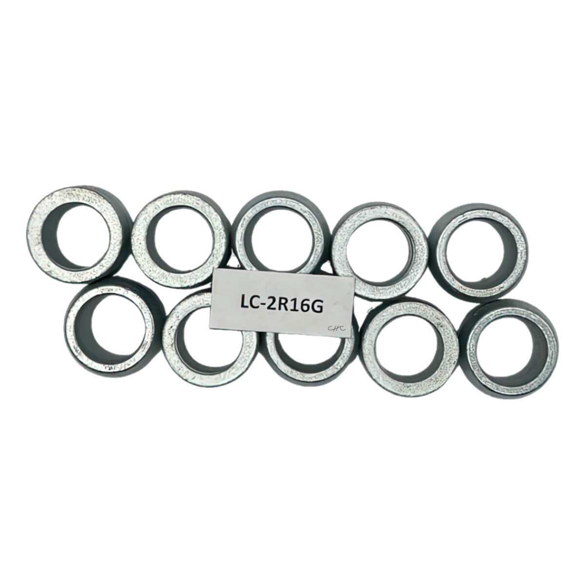 LC-2R16G-10PACK - Huck - Paquete Collar C50L 1/2" estándar, acero al carbón zincado