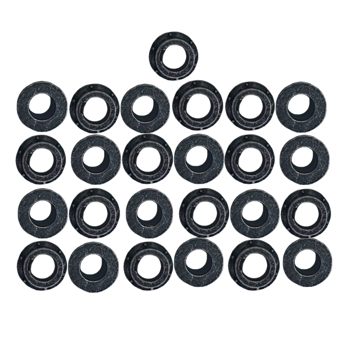 MBTC-R16BL-25PACK - Huck - Paquete - Collar Bobtail 16mm & 5/8" flanged, acero al carbón Clase 10.9, zincado