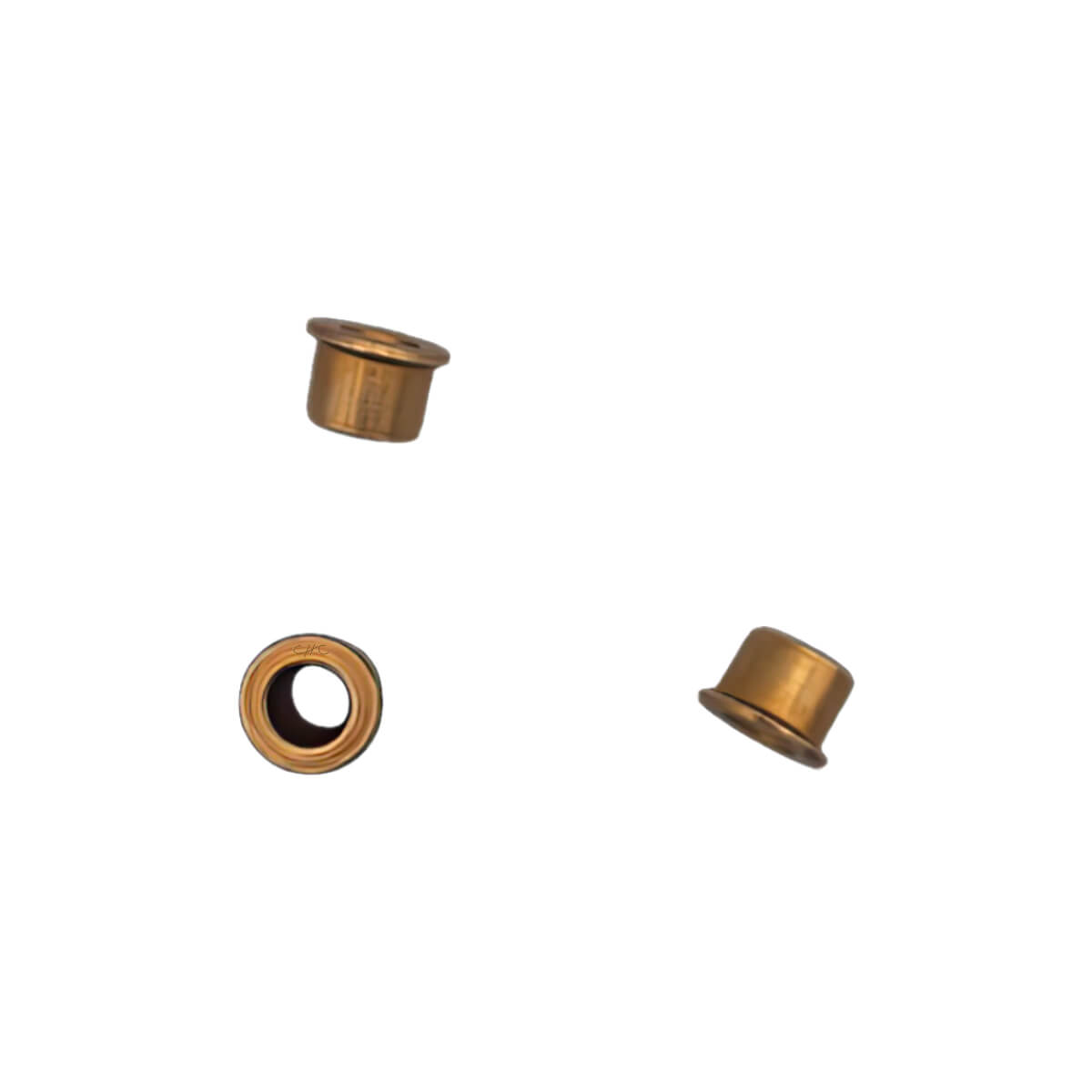 MGC-R12U - Huck - Collar MagnaGrip 3/8" ceja estándar, acero al carbón zincado dorado