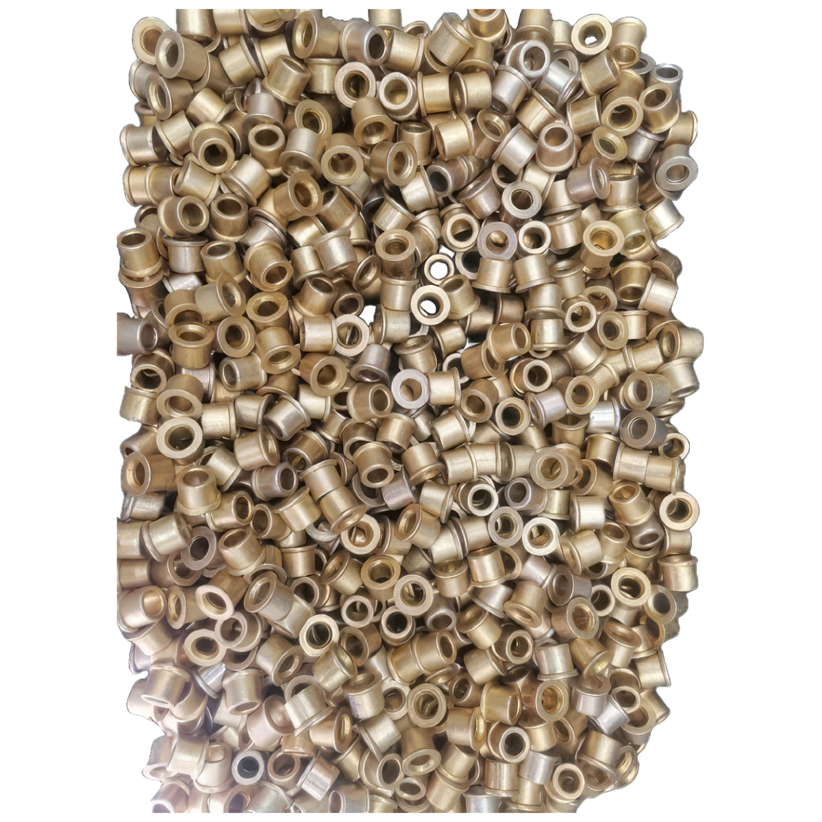 MGC-R6U-250PACK - Huck - Paquete - Collar MagnaGrip 3/16" ceja estándar, acero al carbón zincado dorado