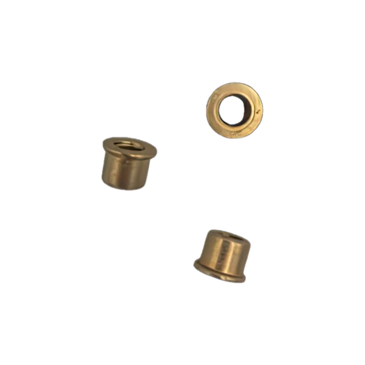 MGC-R8U-250PACK - Huck - Paquete - Collar MagnaGrip 1/4" ceja estándar, acero al carbón zincado dorado