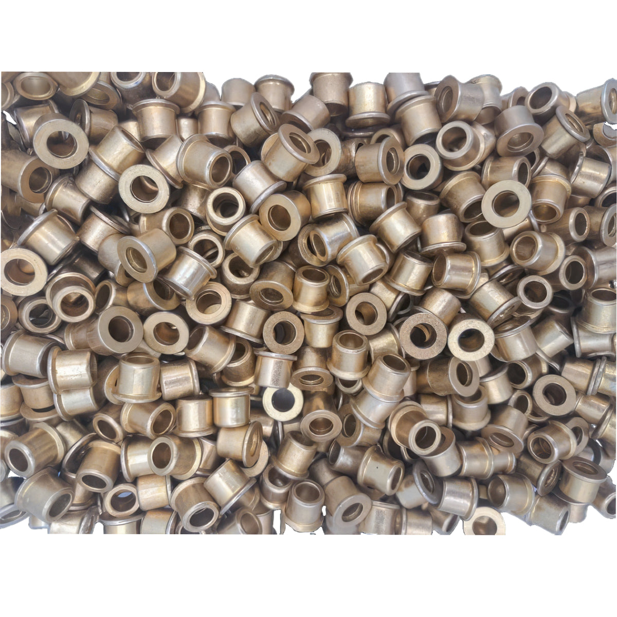 MGC-R8U-250PACK - Huck - Paquete - Collar MagnaGrip 1/4" ceja estándar, acero al carbón zincado dorado