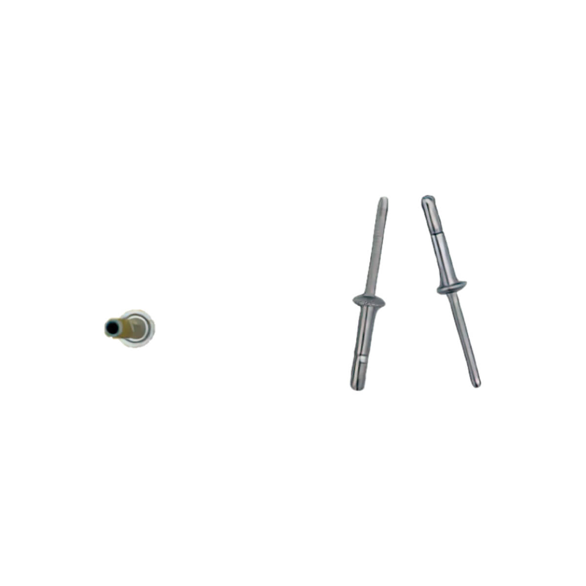 MGLP-R6-E-500PACK - Huck - Paquete - Remache MagnaLok 3/16" cabeza protruding, rango 0.062-0.437, acero al carbón zincado