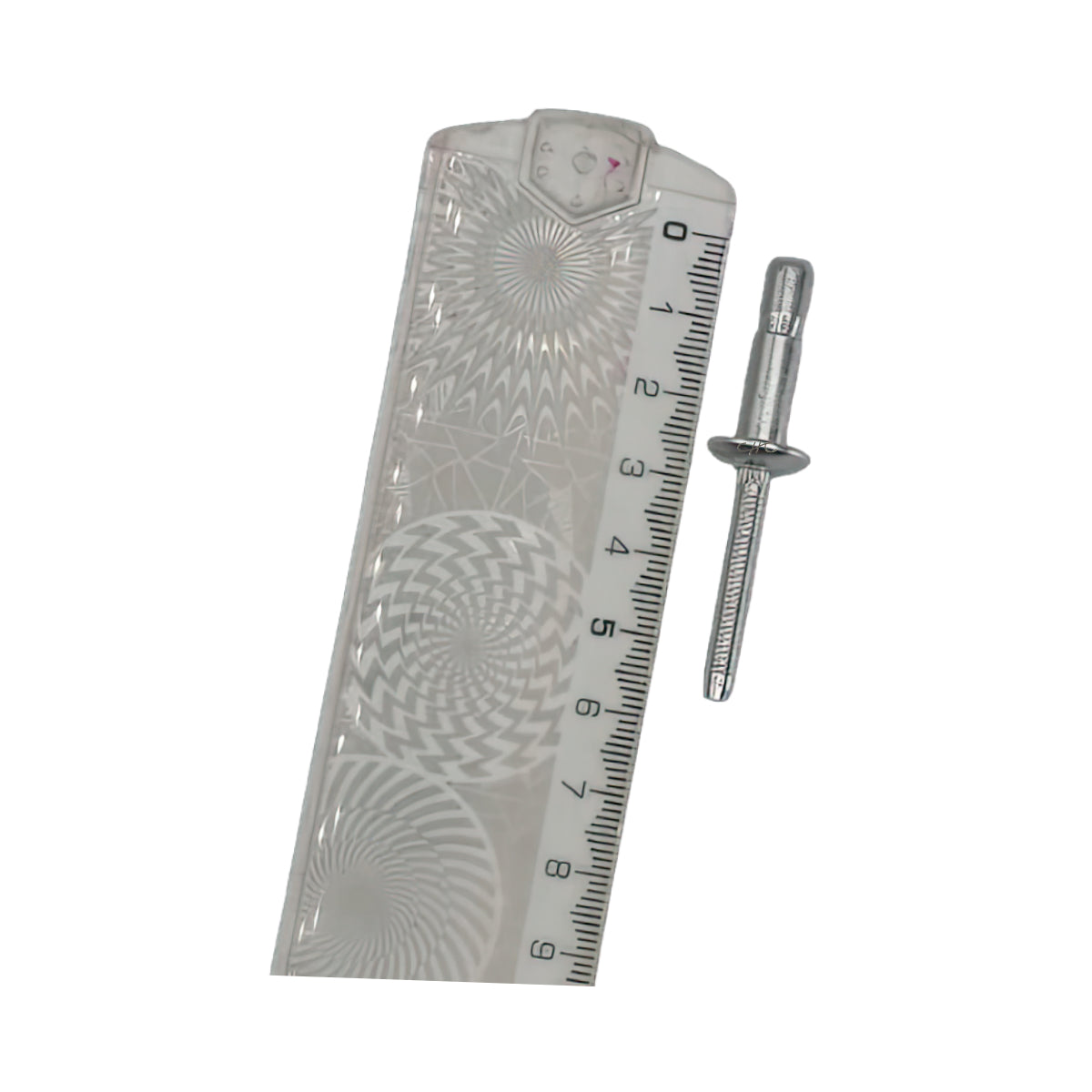 MGLP-R8-6 - Huck - Remache MagnaLok 1/4" cabeza protruding, rango 0.080-0.375, acero al carbón zincado