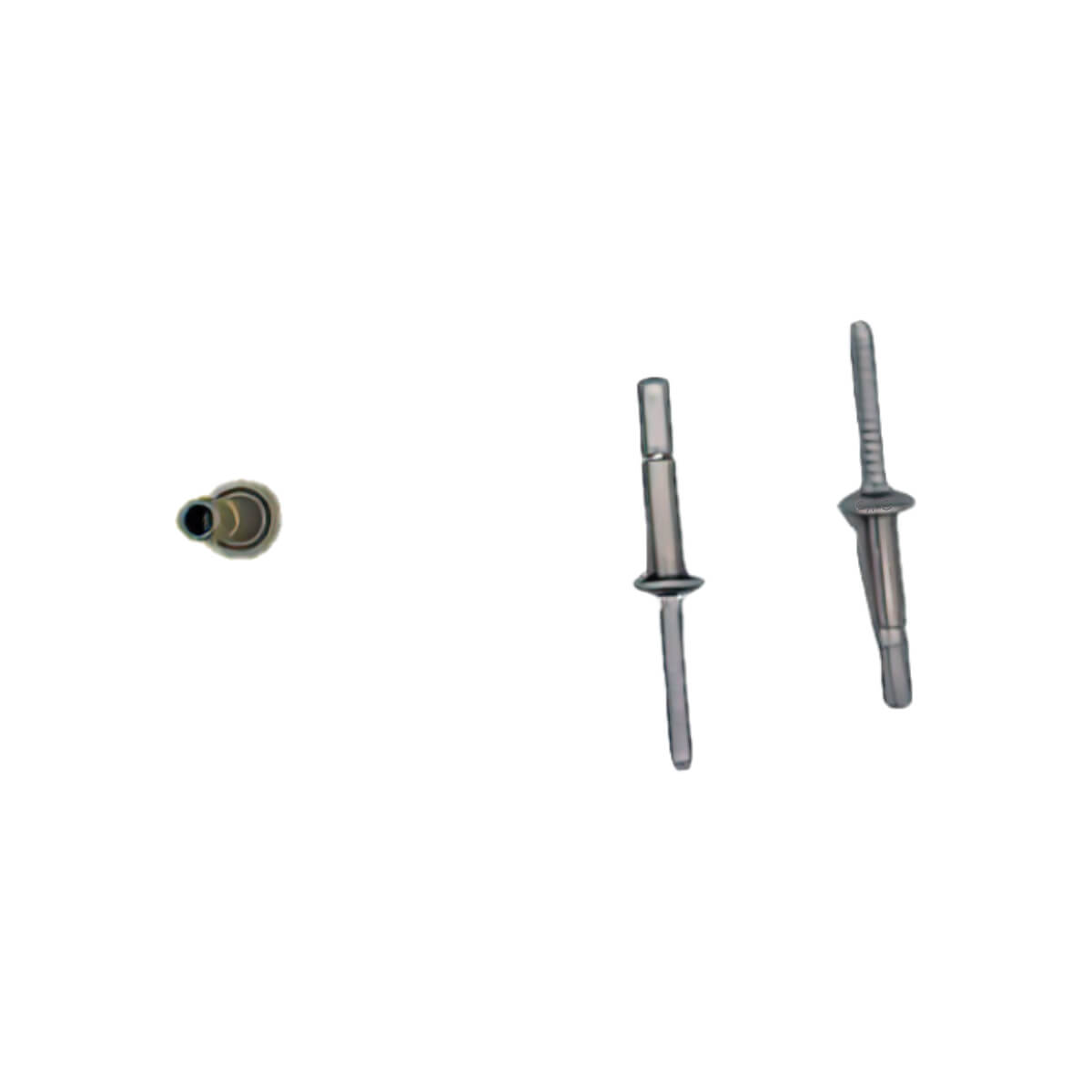 MGLP-R8-E-500PACK - Huck - Paquete - Remache MagnaLok 1/4" cabeza protruding, rango 0.080-0.625, acero al carbón zincado