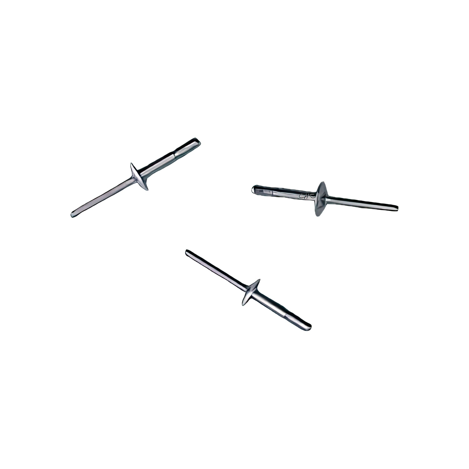 MGLT-R6-E-CTN - Huck - Remache MagnaLok 3/16" - 2500 Piezas - cabeza truss - rango 0.062-0.437 - acero al carbón zincado